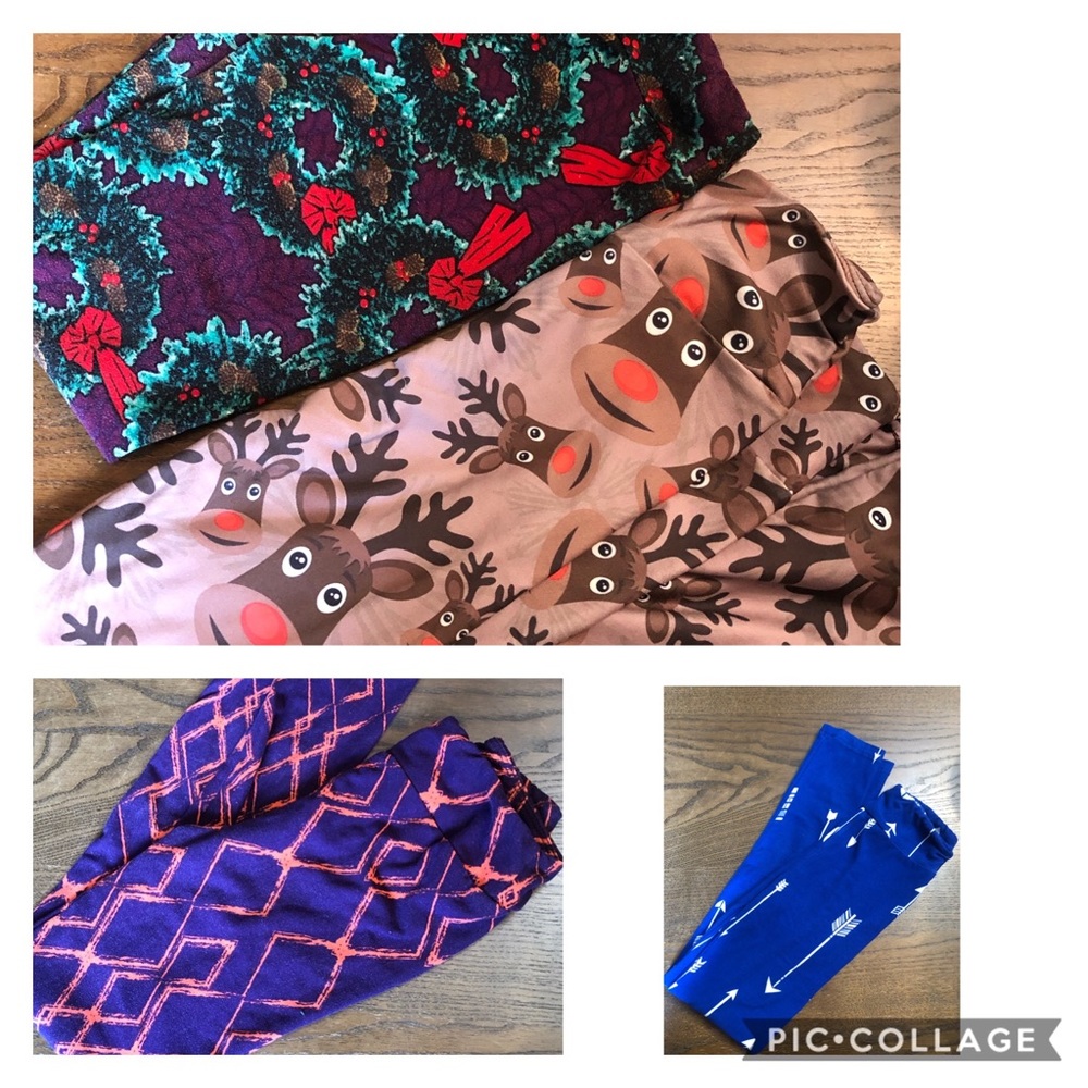 4 pairs of leggings